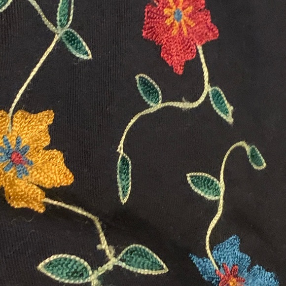 XL embroidered black casual jacket - Picture 11 of 14